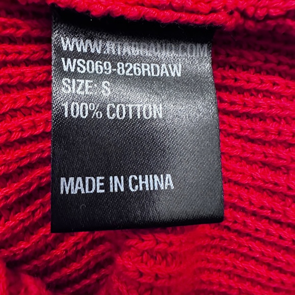 Red RtA sweater - Picture 12 of 13